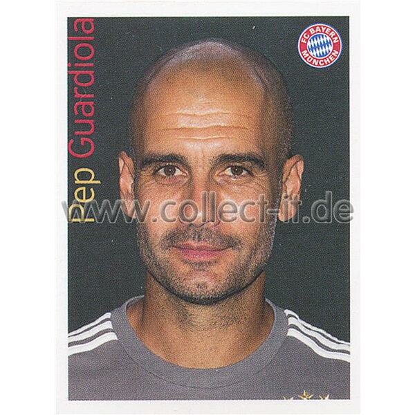 FC Bayern München 2015/16 - Sticker 20 - Pep Guardiola