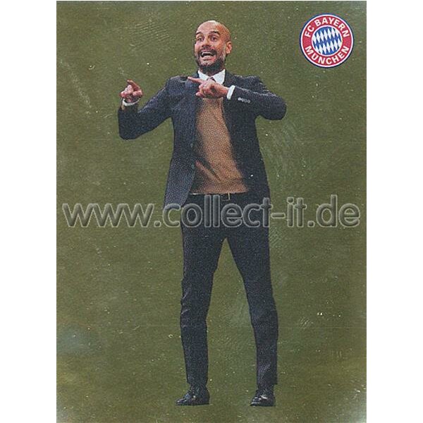 FC Bayern München 2015/16 - Sticker 22 - Pep Guardiola