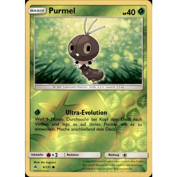 6/131 Purmel - Reverse Holo - Grauen der Lichtfinsternis