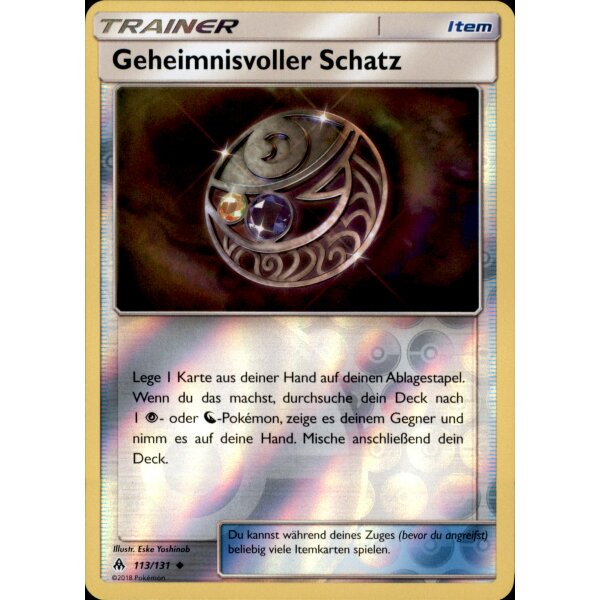 113/131 Geheimnisvoller Schatz - Reverse Holo - Grauen der Lichtfinsternis