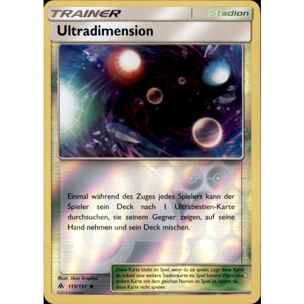 115/131 Ultradimension - Reverse Holo - Grauen der Lichtfinsternis