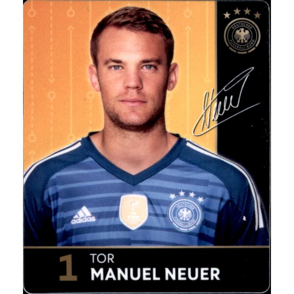 1 - Manuel Neuer - REWE WM18 Sammelkarte