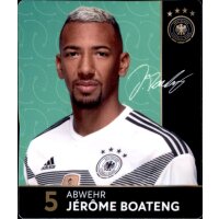 5 - Jerome Boateng - REWE WM18 Sammelkarte