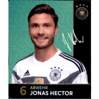 6 - Jonas Hector - REWE WM18 Sammelkarte