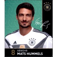 8 - Mats Hummels - REWE WM18 Sammelkarte