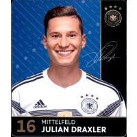 16 - Julian Draxler - REWE WM18 Sammelkarte