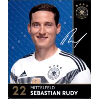 22 - Sebastian Rudy - REWE WM18 Sammelkarte