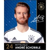24 - Andre Schürle - REWE WM18 Sammelkarte