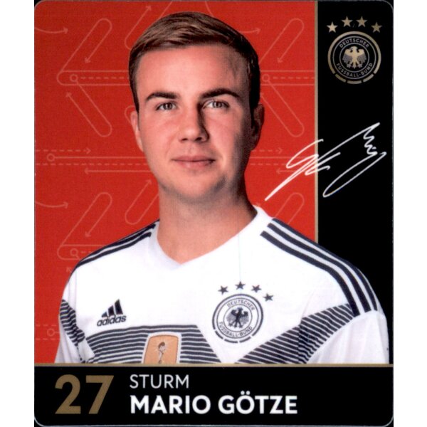 27 - Mario Götze - REWE WM18 Sammelkarte