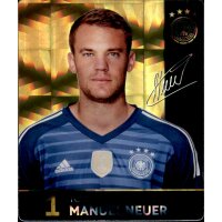 1 - Manuel Neuer GLITZER  - REWE WM18 Sammelkarte