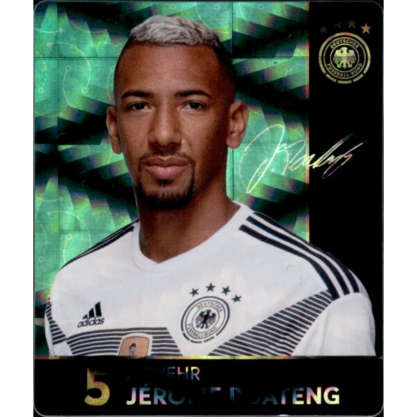 5 - Jerome Boateng GLITZER  - REWE WM18 Sammelkarte