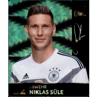 12 - Niklas Süle GLITZER  - REWE WM18 Sammelkarte