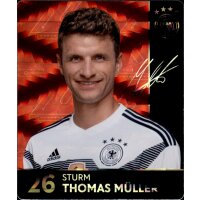 26 - Thomas Müller GLITZER  - REWE WM18 Sammelkarte