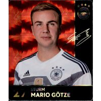 27 - Mario Götze GLITZER  - REWE WM18 Sammelkarte