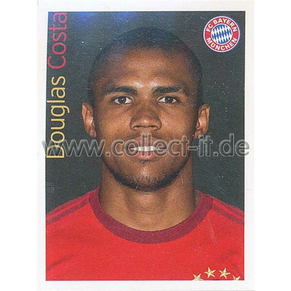 FC Bayern M&uuml;nchen 2015/16 - Sticker 96 - Douglas Costa