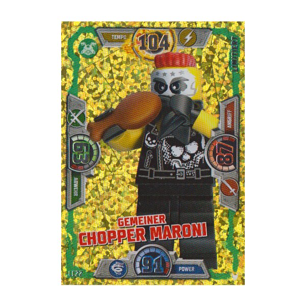 LE22 - Gemeiner Chopper Maroni - Limitierte Auflage - LEGO Ninjago SERIE 3