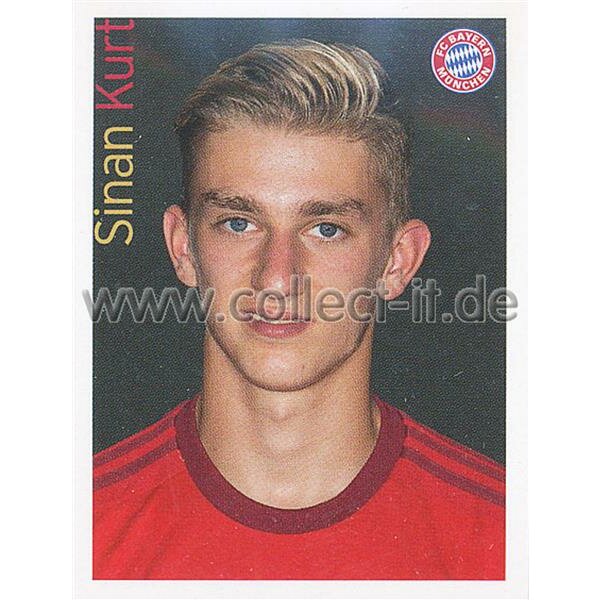 FC Bayern München 2015/16 - Sticker 134 - Sinan Kurt