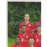 BAM1617 - Sticker 2 - Mannschaftsbild - Panini FC Bayern...