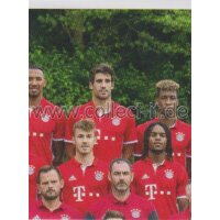 BAM1617 - Sticker 3 - Mannschaftsbild - Panini FC Bayern...