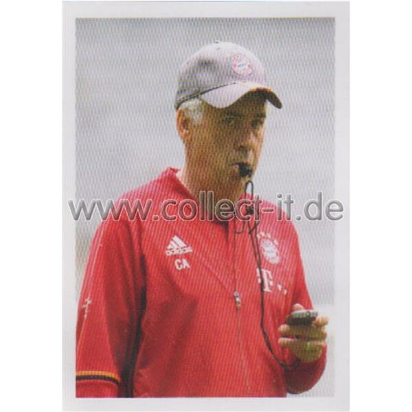 BAM1617 - Sticker 19 - Carlo Angelotti - Panini FC Bayern München 2016/17