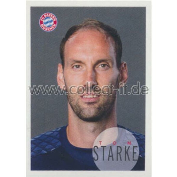 BAM1617 - Sticker 31 - Tom Starke - Panini FC Bayern München 2016/17