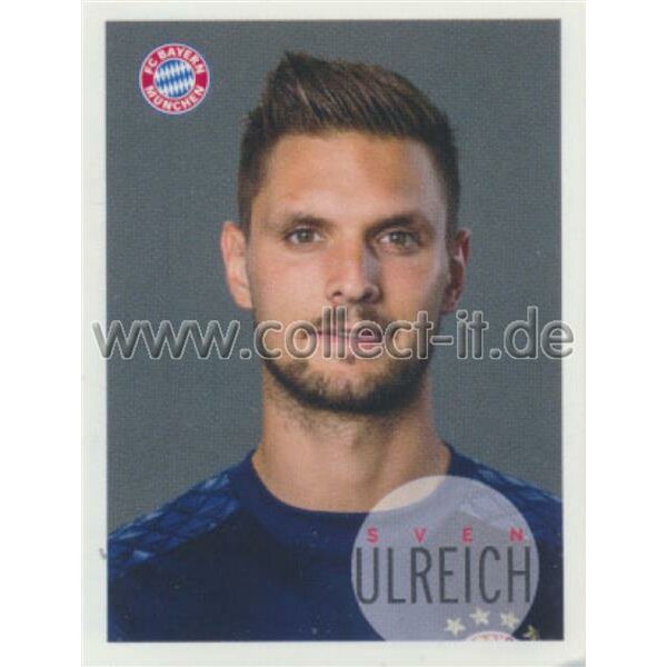 BAM1617 - Sticker 33 - Sven Ulreich - Panini FC Bayern München 2016/17