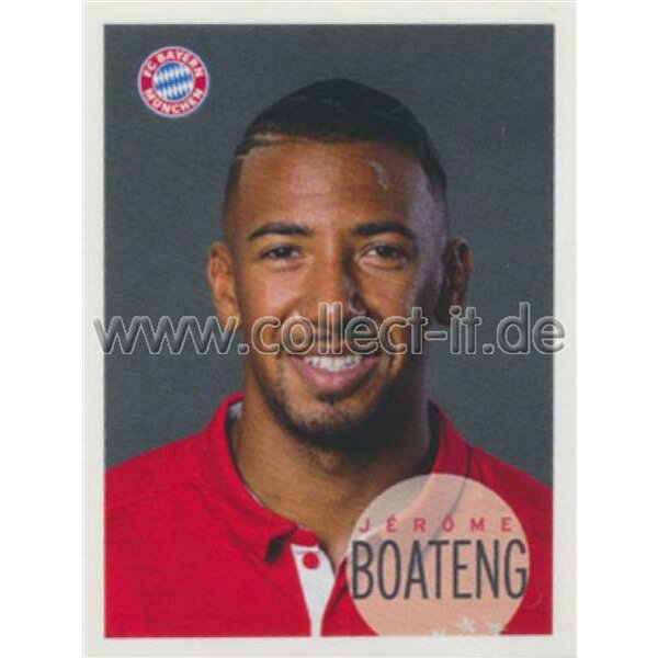 BAM1617 - Sticker 47 - Jerome Boateng - Panini FC Bayern München 2016/17