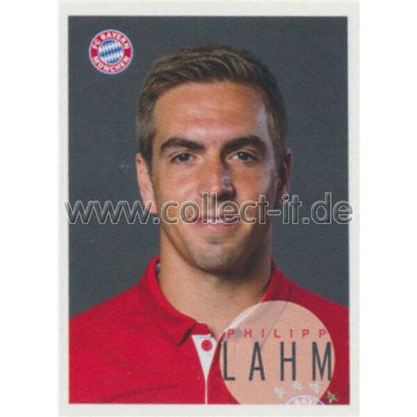 BAM1617 - Sticker 62 - Philipp Lahm - Panini FC Bayern München 2016/17