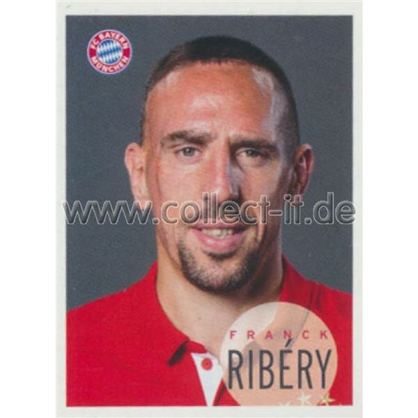 BAM1617 - Sticker 84 - Franck Ribery - Panini FC Bayern München 2016/17