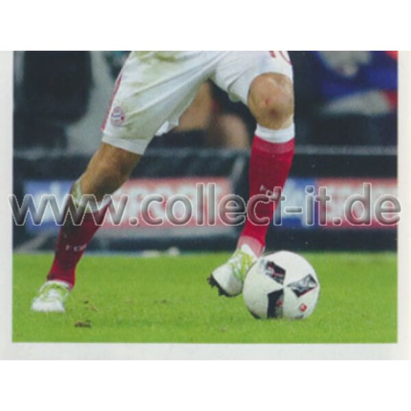 BAM1617 - Sticker 100 - Arjen Robben - unten - Panini FC Bayern München 2016/17