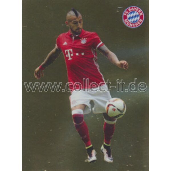 BAM1617 - Sticker 115 - Arturo Vidal - Panini FC Bayern München 2016/17