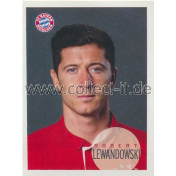 BAM1617 - Sticker 140 - Robert Lewandowski - Panini FC Bayern München 2016/17