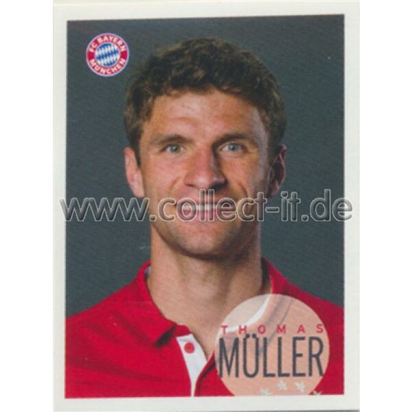 BAM1617 - Sticker 143 - Thomas Müller - Panini FC Bayern München 2016/17