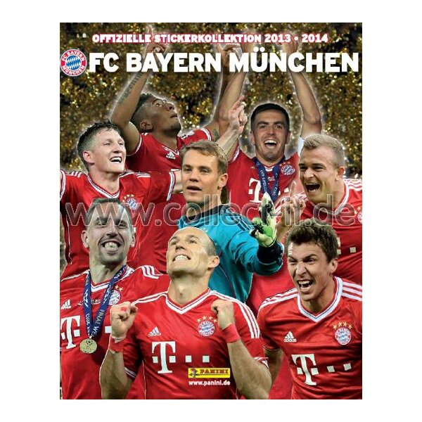 Panini - FC Bayern München - Stickerkollektion 2013/14 - Album