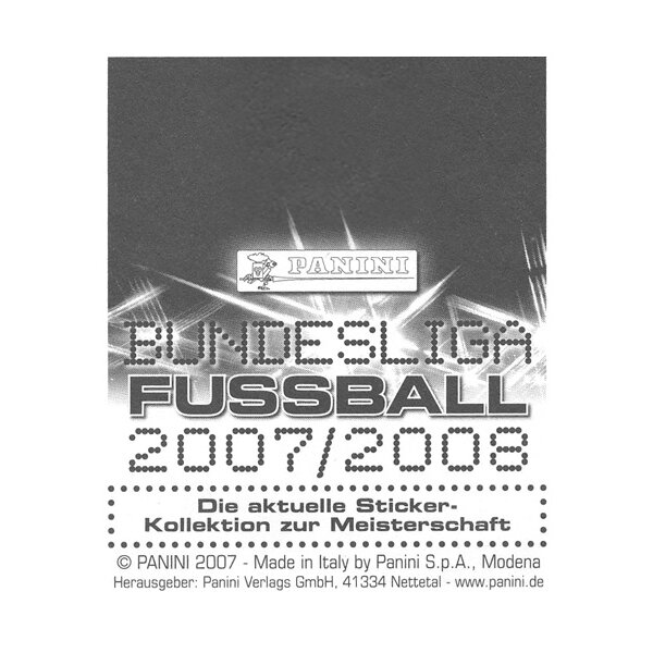 PBU389 - F.C. Hansa Rostock - Team Bild - Rechts Oben - Saison 07/08