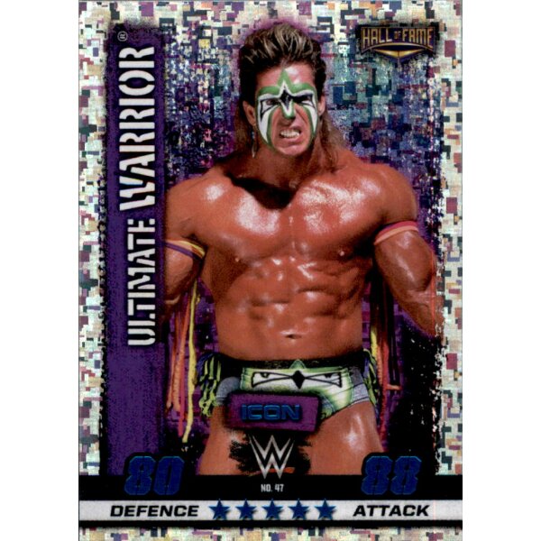 WWE Slam Attax - 10th Edition - Nr. 47 - Ultimate Warrior - Icon