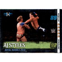 WWE Slam Attax - 10th Edition - Nr. 49 - AJ Styles - OMG