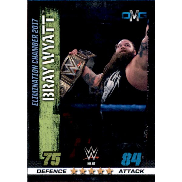 WWE Slam Attax - 10th Edition - Nr. 67 - Bray Wyatt - OMG