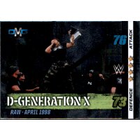 WWE Slam Attax - 10th Edition - Nr. 72 - D-Generation X -...