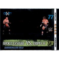 WWE Slam Attax - 10th Edition - Nr. 77 - Brock Lesnar vs...