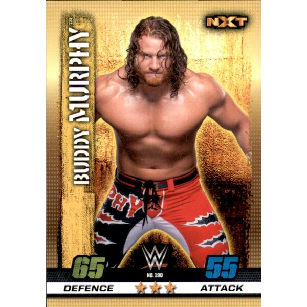 WWE Slam Attax - 10th Edition - Nr. 190 - Buddy Murphy - NXT