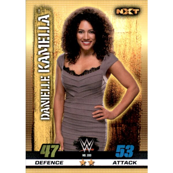 WWE Slam Attax - 10th Edition - Nr. 193 - Danielle Kamella - NXT