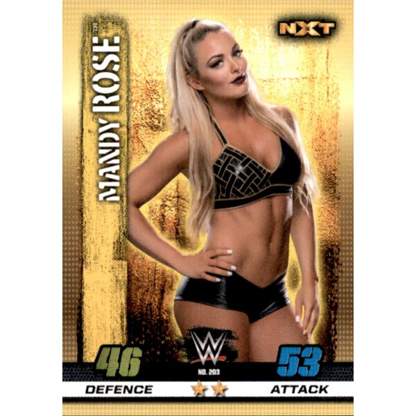 WWE Slam Attax - 10th Edition - Nr. 203 - Mandy Rose - NXT