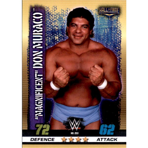 WWE Slam Attax - 10th Edition - Nr. 253 - “Magnificent” Don Muraco -Hall of Fame