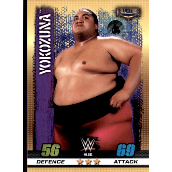 WWE Slam Attax - 10th Edition - Nr. 291 - Yokozuna - Hall of Fame