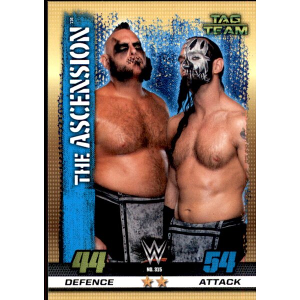 WWE Slam Attax - 10th Edition - Nr. 315 - The Ascention - Tag Team