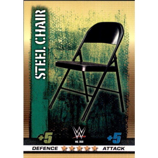 WWE Slam Attax - 10th Edition - Nr. 358 - Steel Chair - Boost