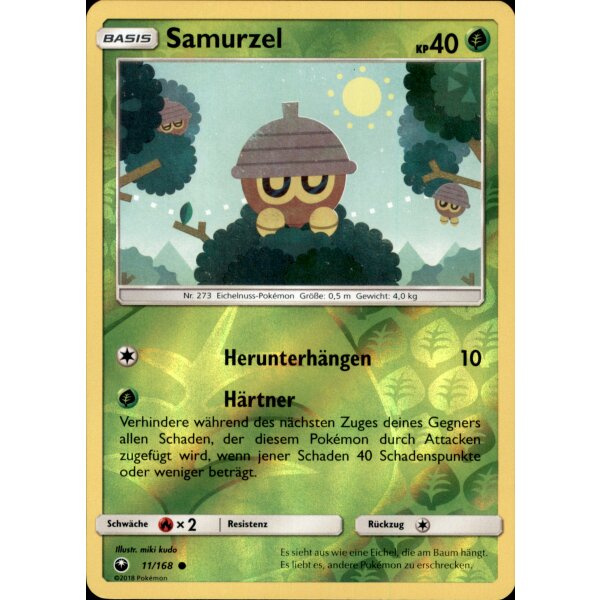 11/168 Samurzel - Reverse Holo - Sturm am Firmament