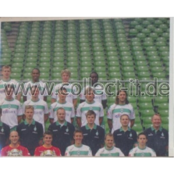 PBU088 - Werder Bremen Team Bild - Rechts Oben - Saison 08/09