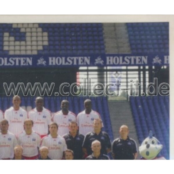 PBU196 - Hamburger SV Team Bild - Rechts Oben - Saison 08/09